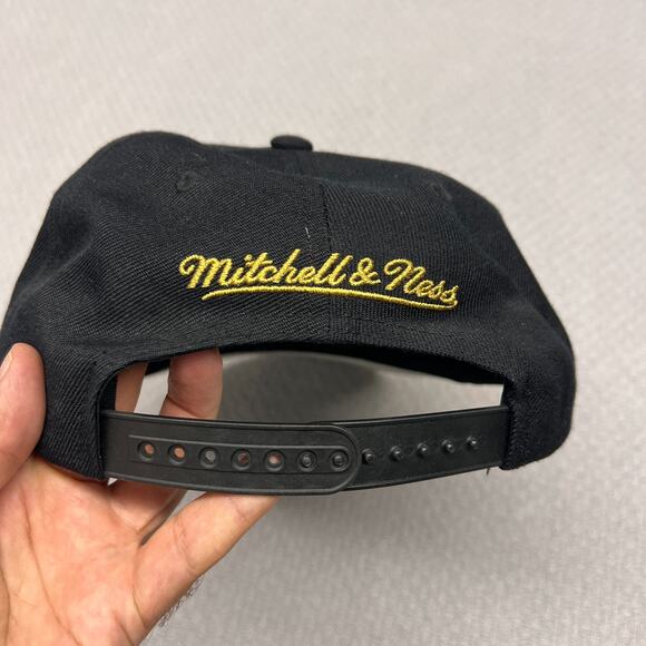 Portland Trailblazers Hat Budweiser Mitchell Ness Courtside Basketball Snapback - Picture 7 of 11